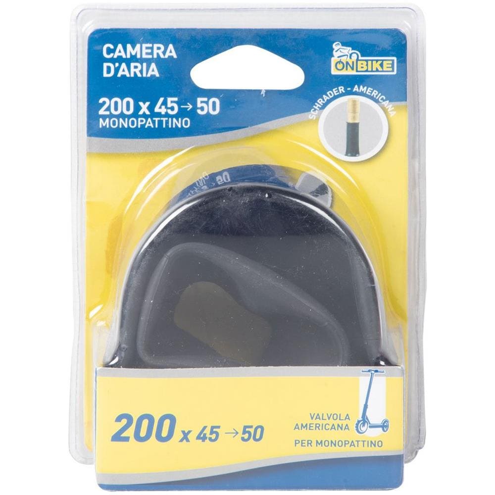 Camera D'aria Per Monopattino Misura 200x45 --> 50, Con Valvola Americana, Sicura E Resistente - Foto 1