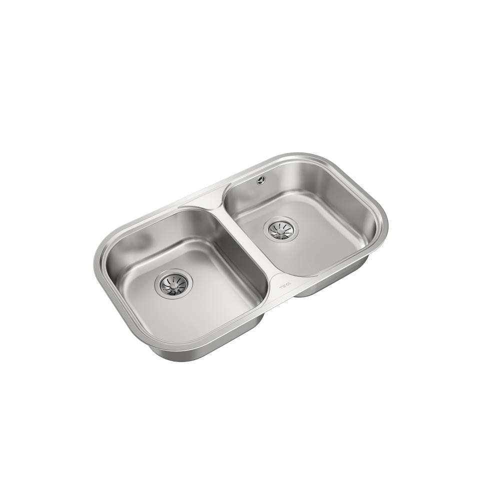 Stylo 2C Lavello montato su piano Rettangolare Acciaio inox - Foto 2