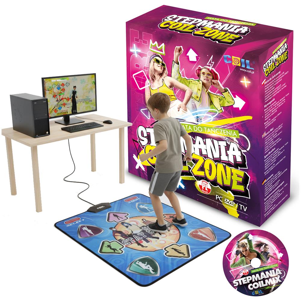 tappetino da ballo musicale interattivo per bambini PC Stepmania in Polacco - Foto 2