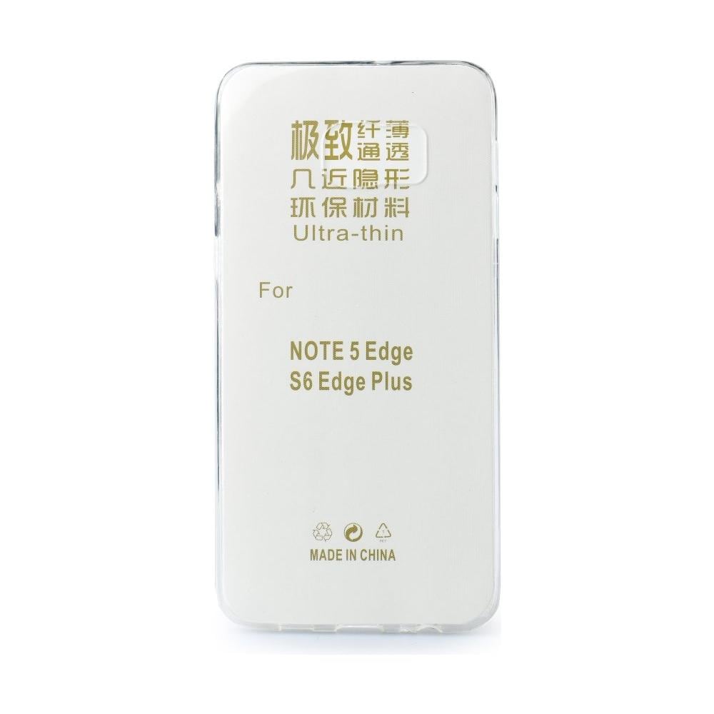 Custodia Back Ultra Slim 0,3 mm per Samsung Galaxy S6 Edge Plus Trasparente - Foto 1