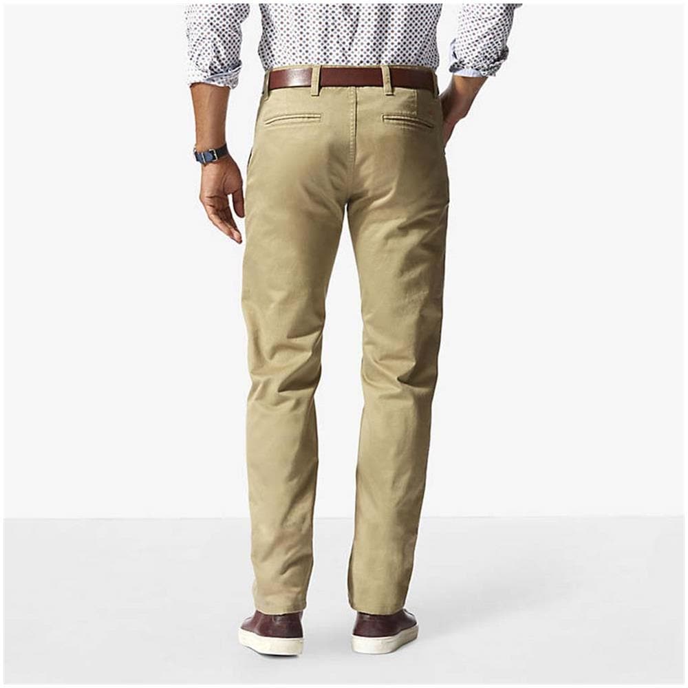 Pantaloni Alpha Khaki Slim Tapered L36 Abbigliamento Uomo W36-l36 - Foto 2
