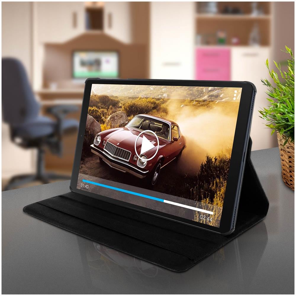 Custodia Samsung Galaxy Tab A 10.1 2019 Supporto Regolabile 360° - Nero - Foto 2