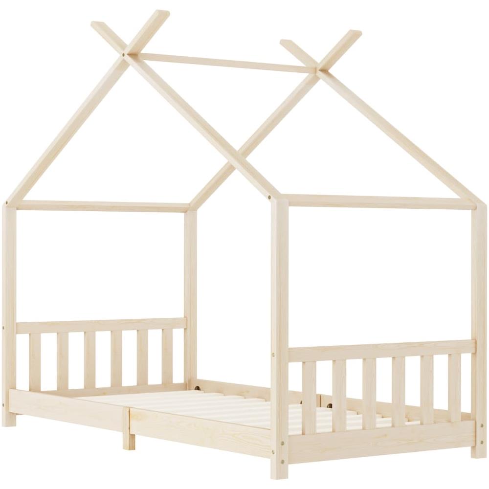 Giroletto Per Bambini In Legno Massello Di Pino 70x140 Cm - Foto 2