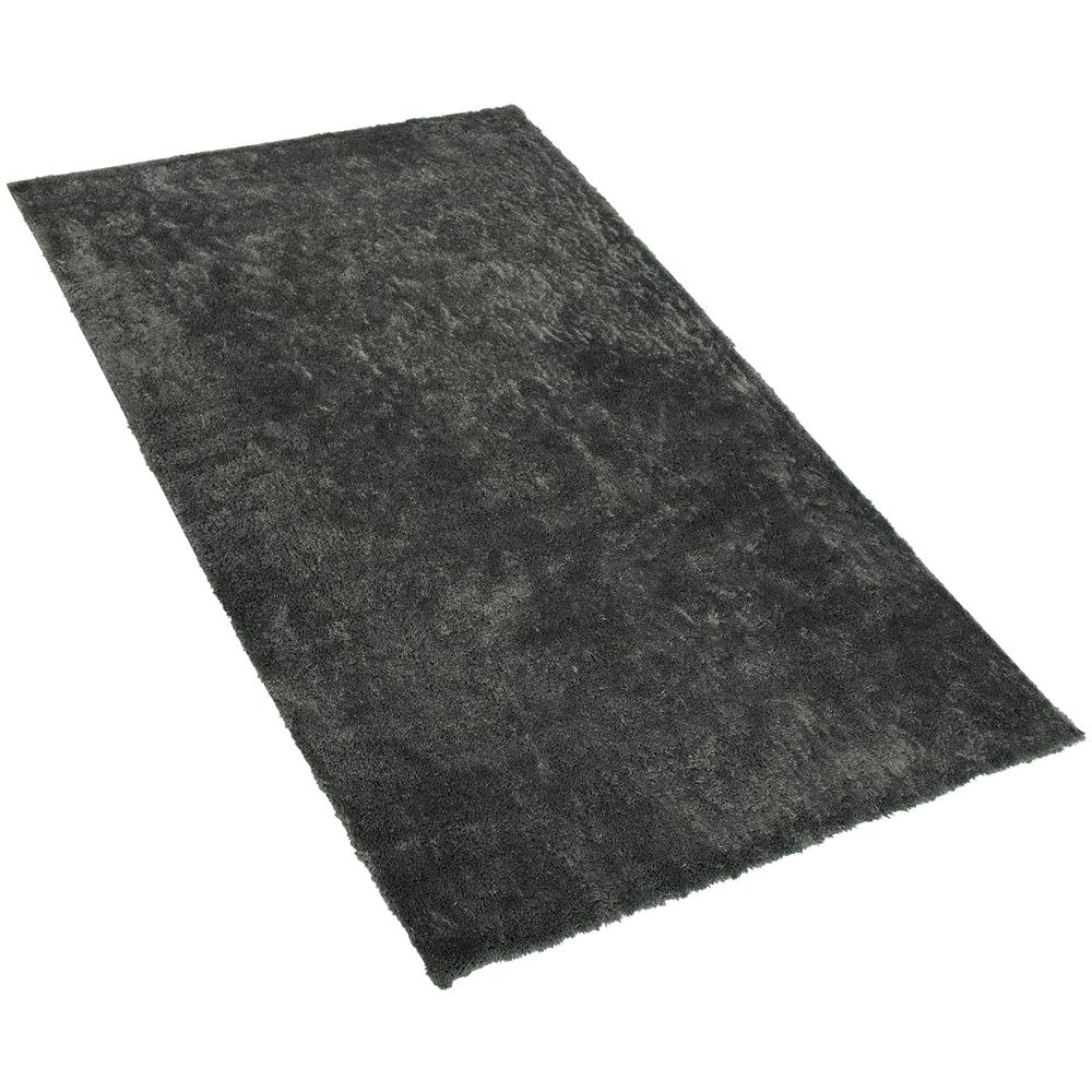 Tappeto Shaggy Grigio Scuro 80 X 150 Cm Evren - Foto 1