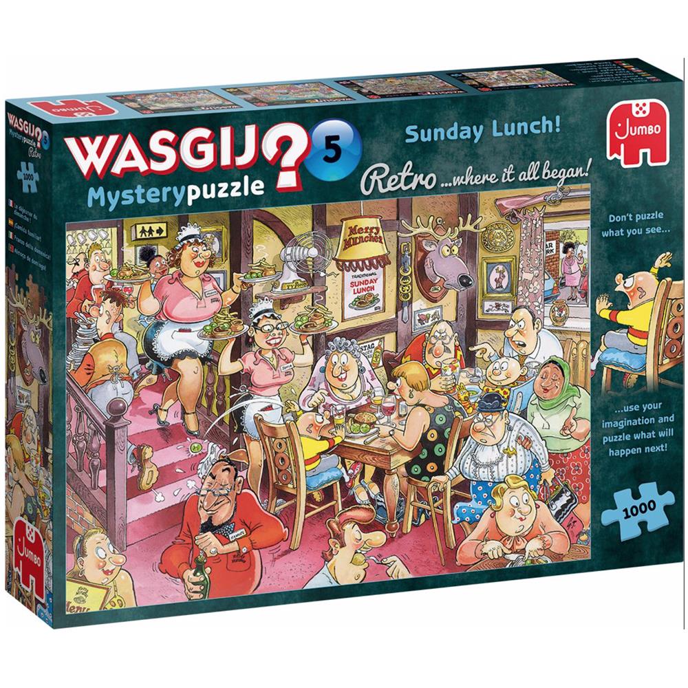 Jumbo 5 Domenica Pranzo - 1000 Parte Jigsaw - Foto 1