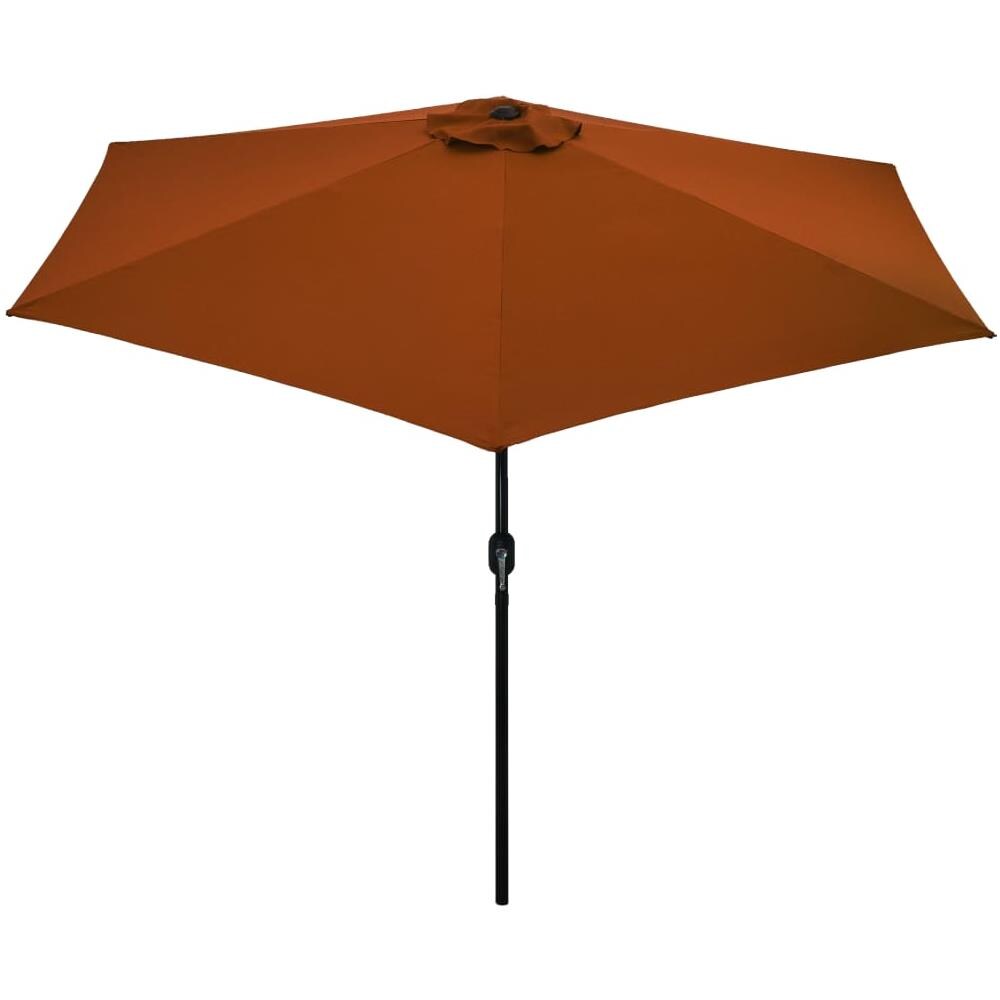 Ombrellone da Esterni con Palo in Metallo 300 cm Terracotta - Foto 2