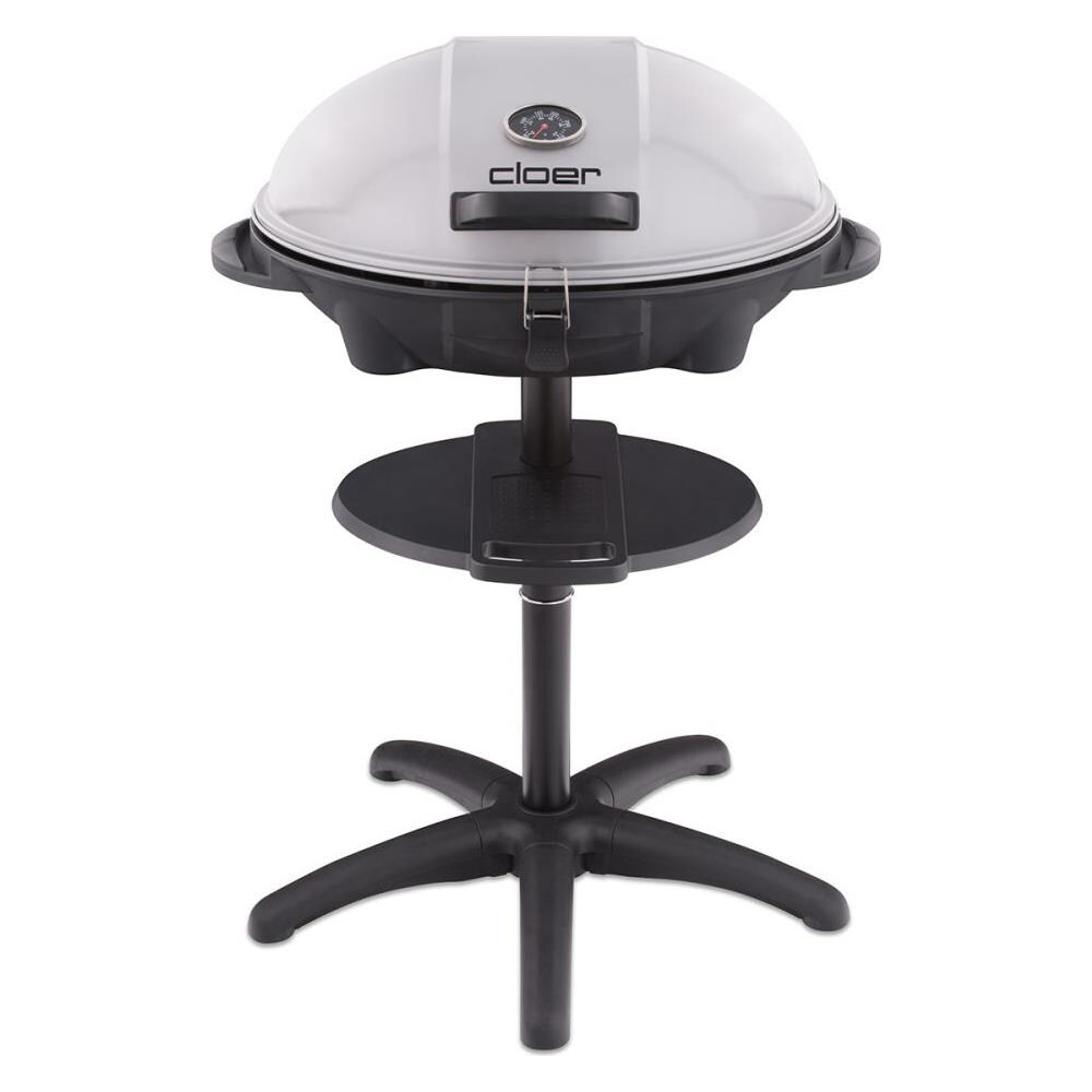 6789 barbecue per l'aperto e bistecchiera Barbecue /grill Kamado Zona cottura Elettrico Nero, Argento 2400 W - Foto 1