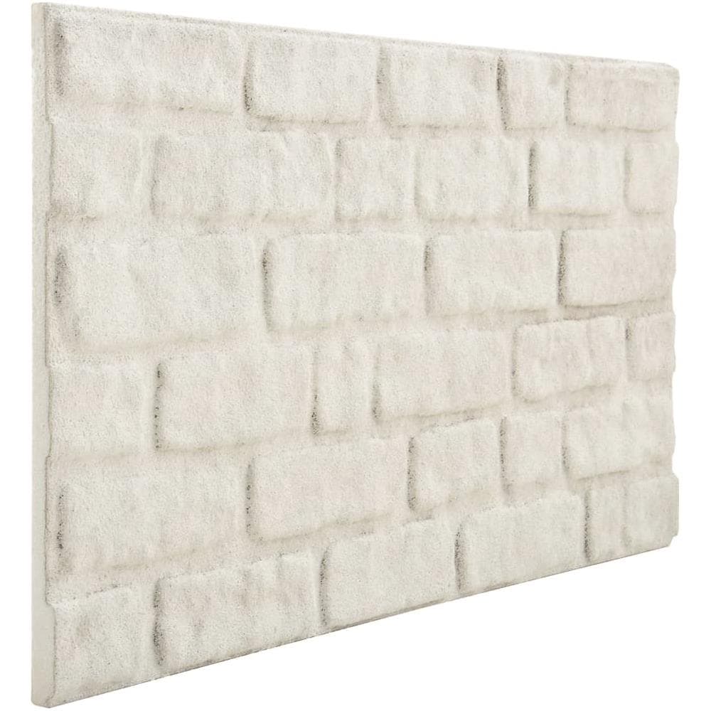 Pannelli Murali 3d Con Design A Mattoni Bianchi 10 Pz Eps - Foto 3