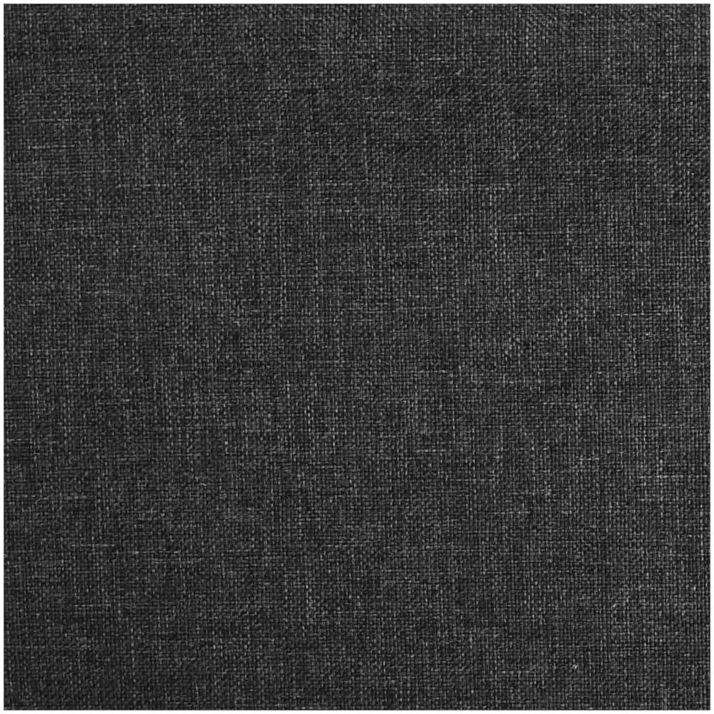 Sedie Da Pranzo Girevoli 2 Pz Nere In Tessuto - Foto 3