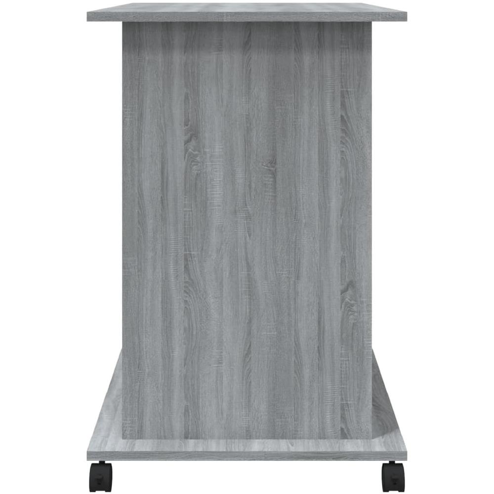 Scrivania Computer Grigio Sonoma 80x50x75 Cm Legno Multistrato - Foto 2