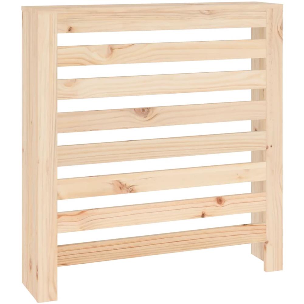 Copertura Termosifone 79,5x19x84 Cm Legno Massello Pino - Foto 2