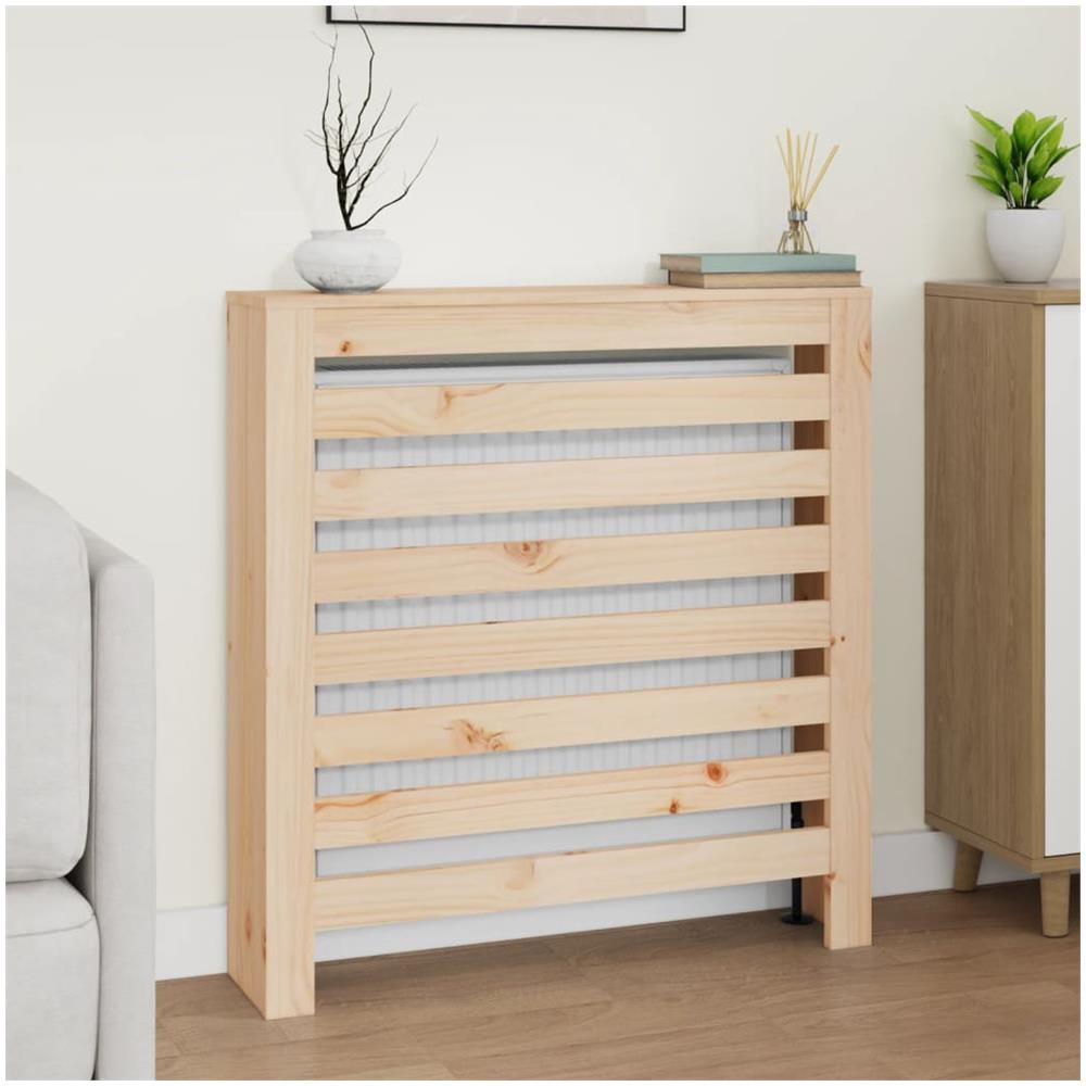 Copertura Termosifone 79,5x19x84 Cm Legno Massello Pino - Foto 1