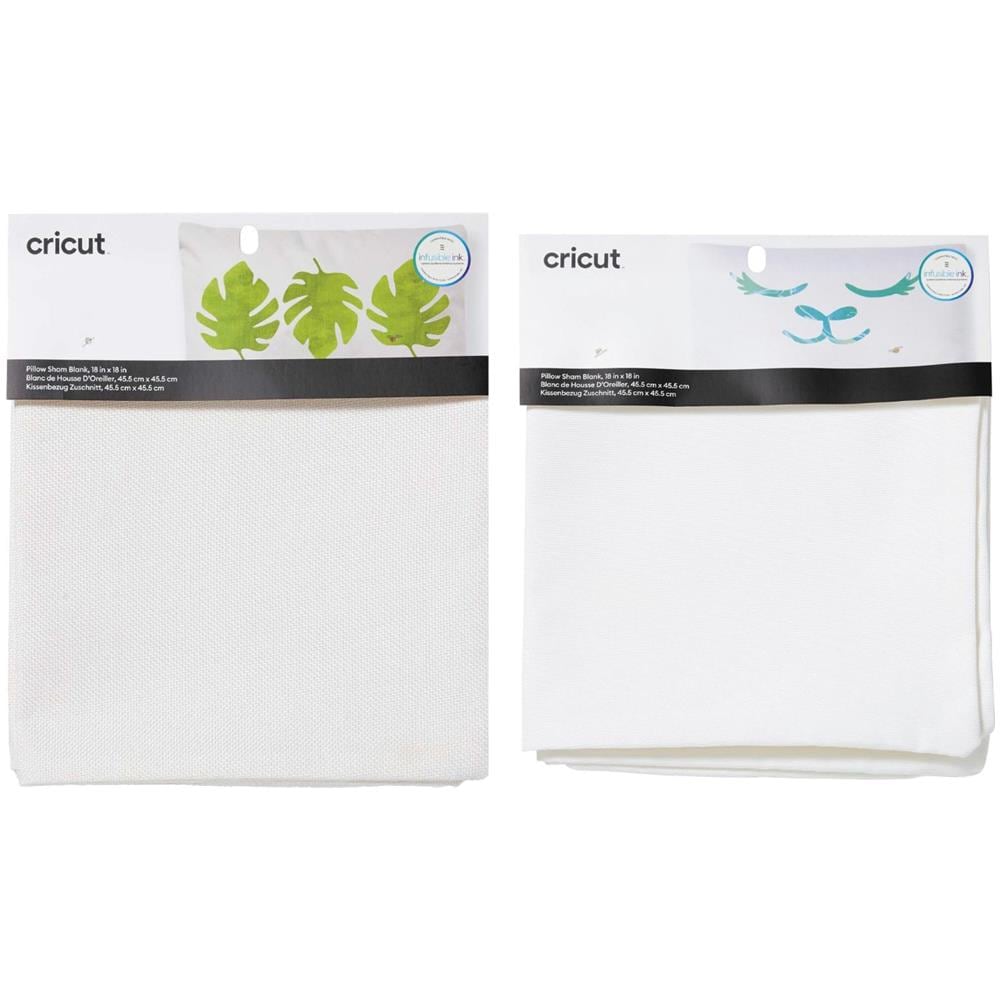 2 Fodere Per Cuscini Cricut Da Personalizzare - 45,5 X 45,5 Cm - Foto 1