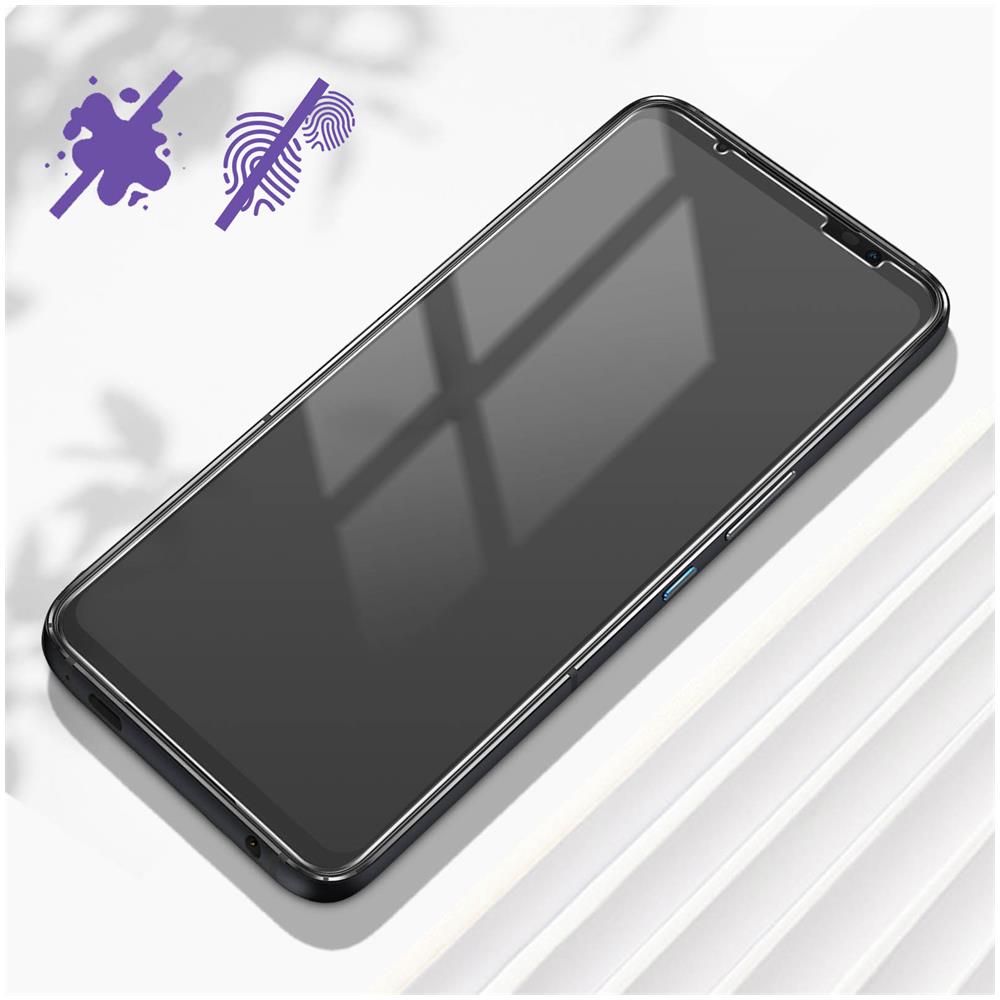 Vetro Temperato 9h Per Asus Rog Phone 5, 6, 6 Pro, 7 E 7 Ultimate Trasparente - Foto 2