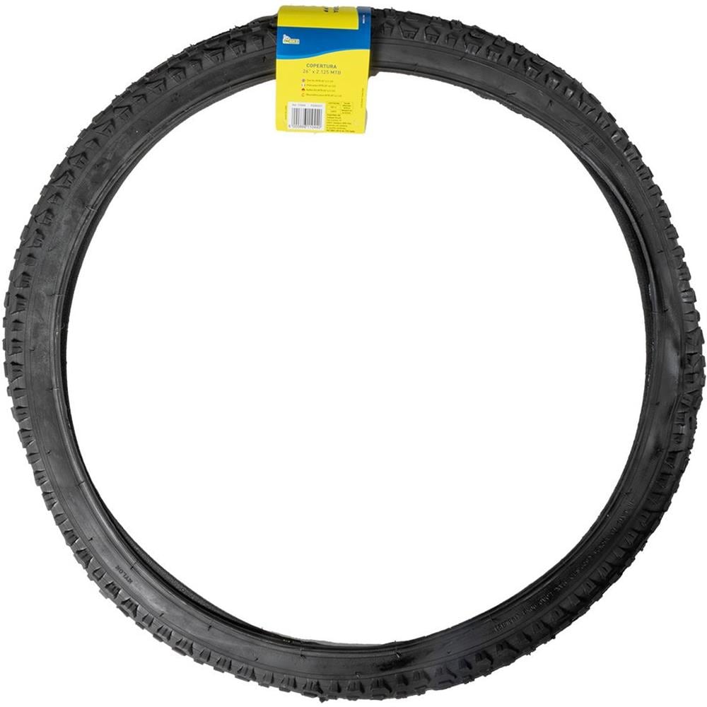 Copertura Nera Per Ruota Bici Adulto, 26 Pollici X 2,125, Sicura E Resistente Mountain Bike - Foto 3