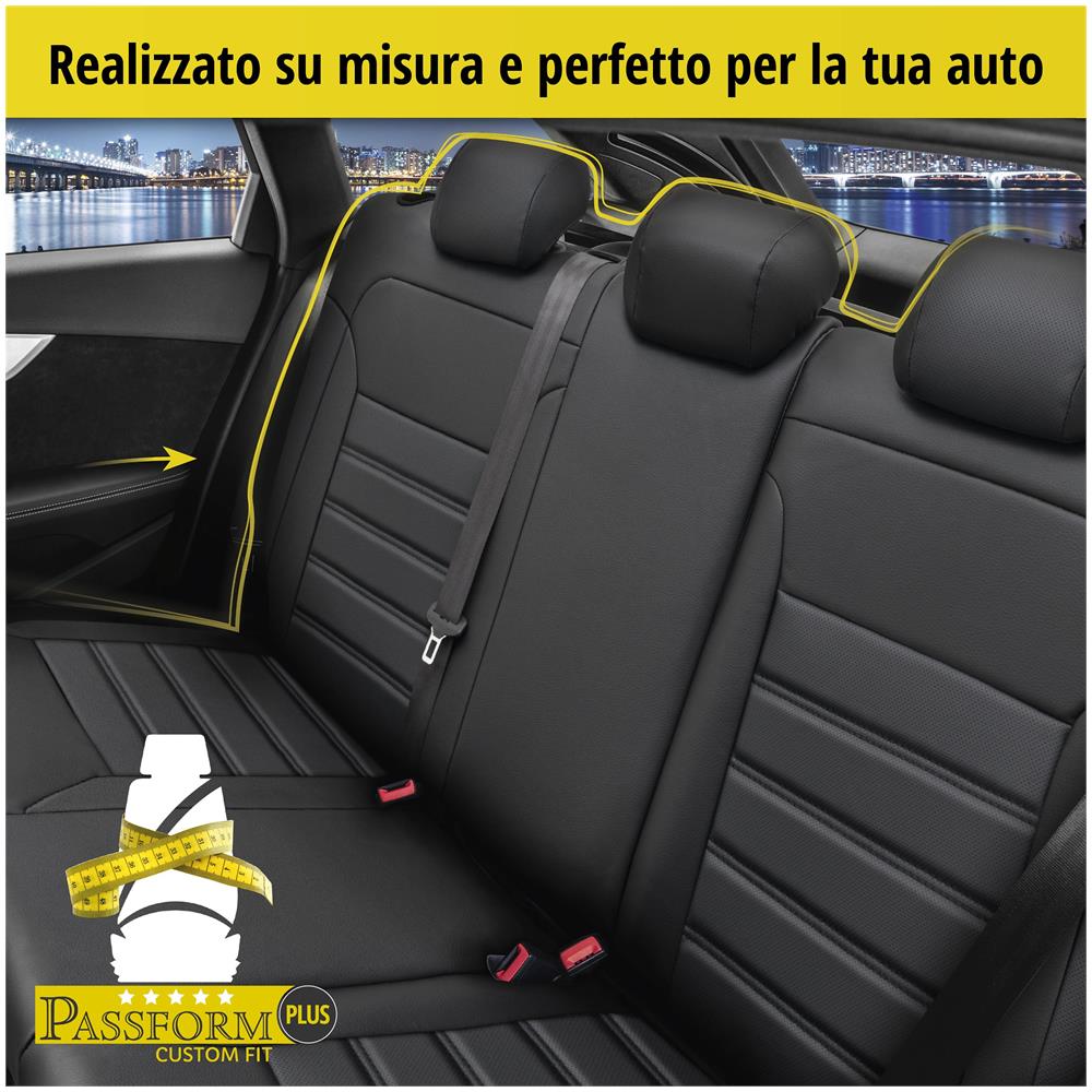 Coprisedili Robusto Per Audi A3 2012-oggi, 1 Coprisedili Posteriore Per Sedili Normali - Foto 6