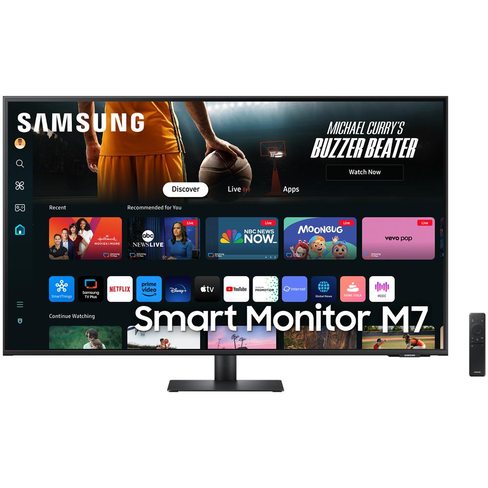 Smart Monitor M7 43" VA 60Hz 4K 4ms Multimediale Hub USB 2*HDMI - Foto 1