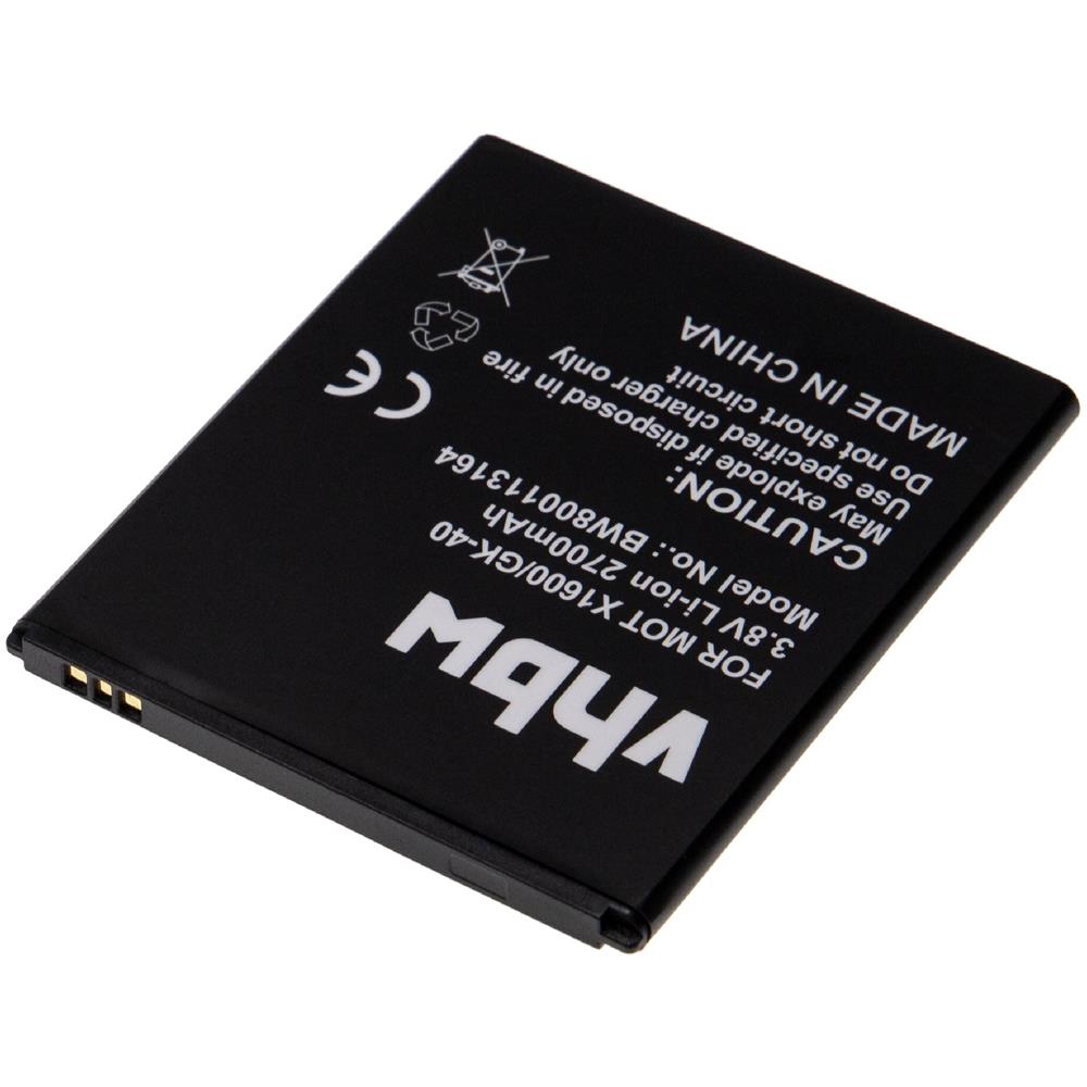 Li-ion Batteria 2700mah (3.8v) Per Cellulari E Smartphone Motorola Moto G4 Play, Xt1600, Xt1601, Xt1603, Xt1607, Xt1609 Sostituisce Gk40. - Foto 5