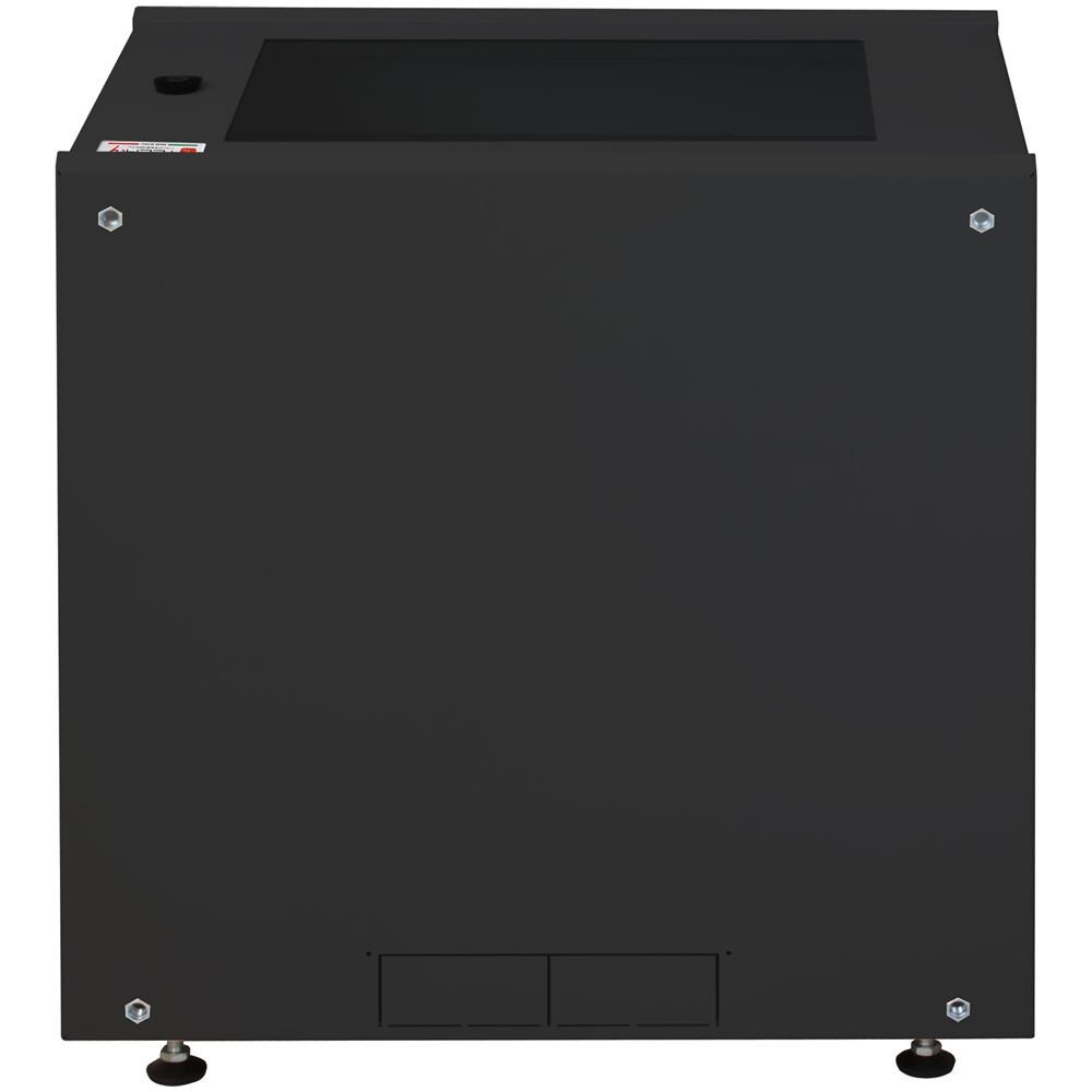 Armadio Rack 19'' Ideale Per Accumulatori Fotovoltaico 8u P600mm Nero - Foto 2