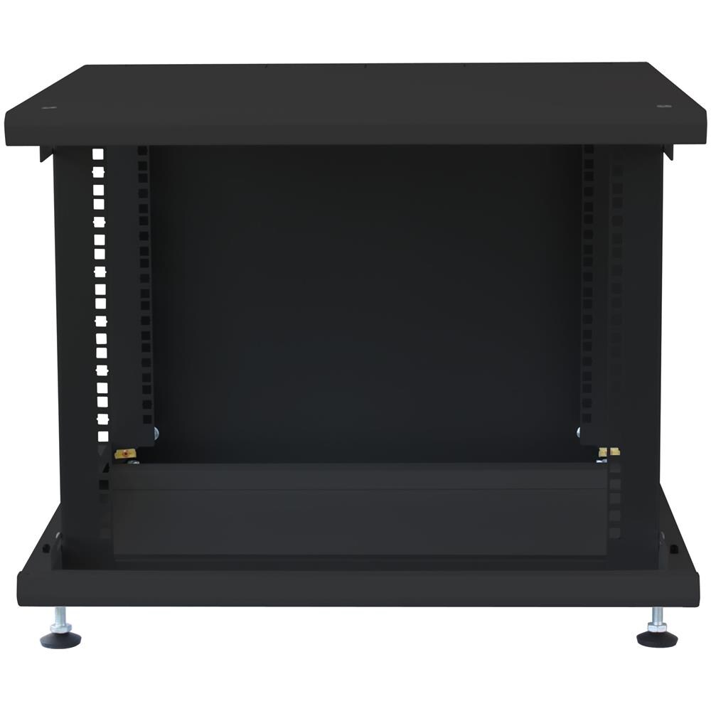 Armadio Rack 19'' Ideale Per Accumulatori Fotovoltaico 8u P600mm Nero - Foto 3