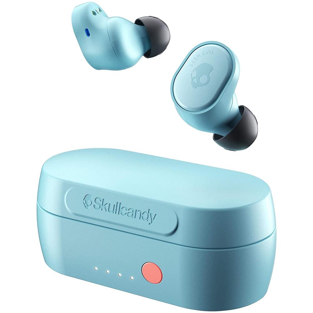 SKULLCANDY - Sesh Evo True Wireless Auricolari Via Bluetooth Resistenti Al  Sudore, Alla Polvere E All'acqua Con Grado Di Protezione Ip55, Con  Autonomia Di Batteria Di 24 Ore- Blu Sbiancato - ePRICE