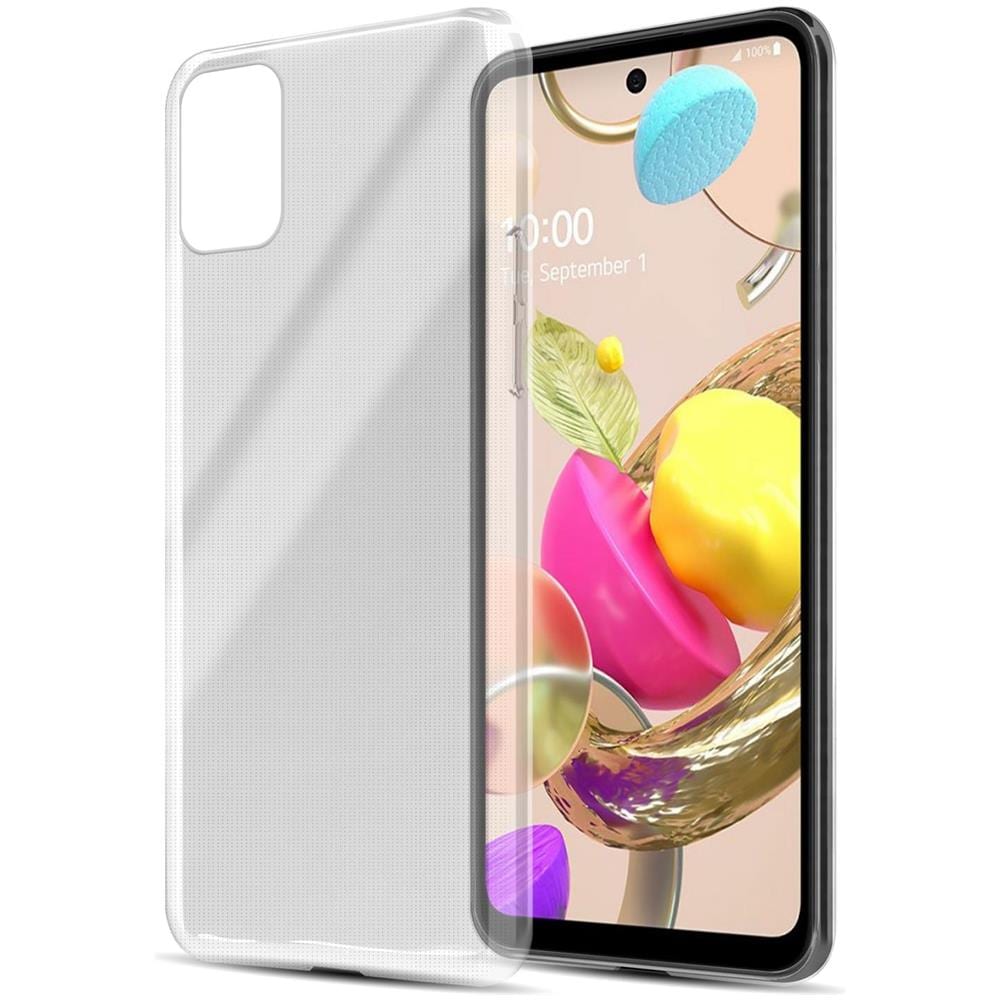 Custodia Compatibile Con Lg K42 In Completamente Trasparente - Coperchio Protettivo In Silicone Tpu Flessibile - Foto 1