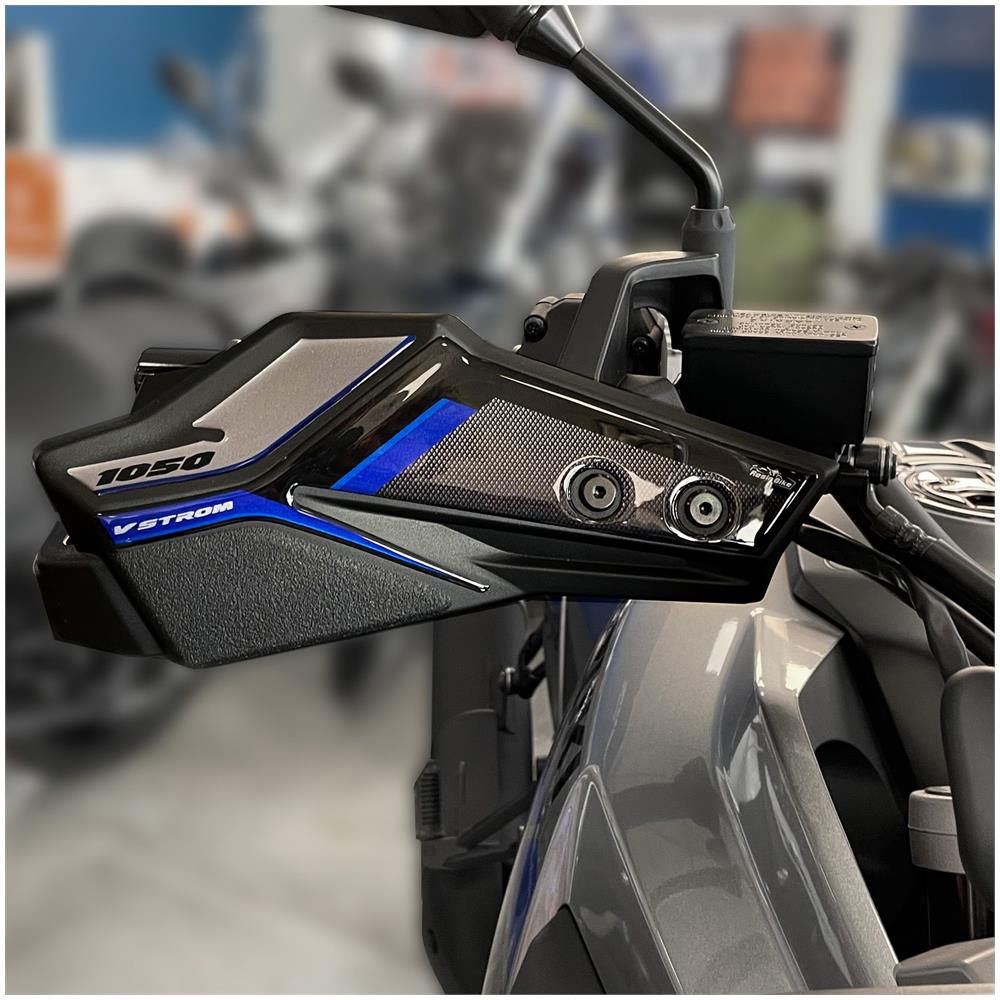 Adesivi 3d Protezione Paramani Compatibile Con V-strom 1050 Xt Abs Grigio Aspen 2022 - Foto 1