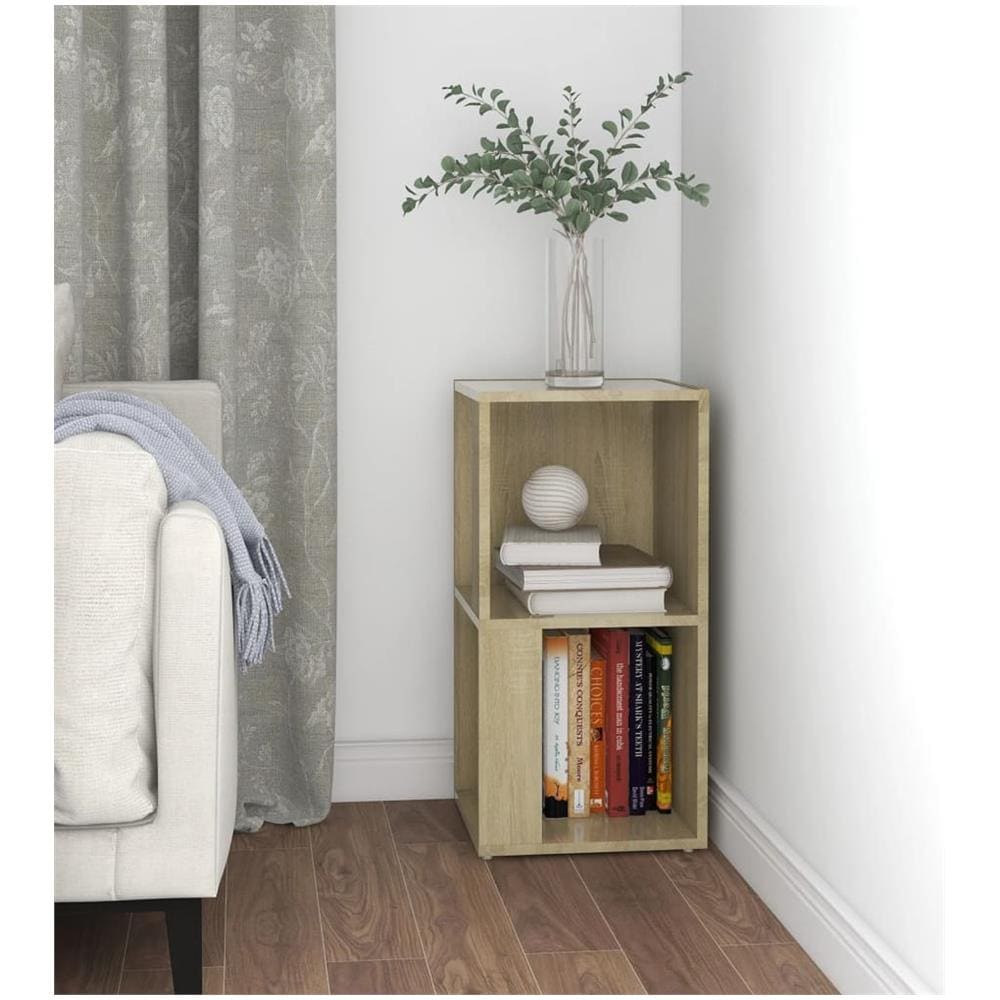 Armadio Angolare Rovere Sonoma 33x33x67 cm in Truciolato - Foto 3