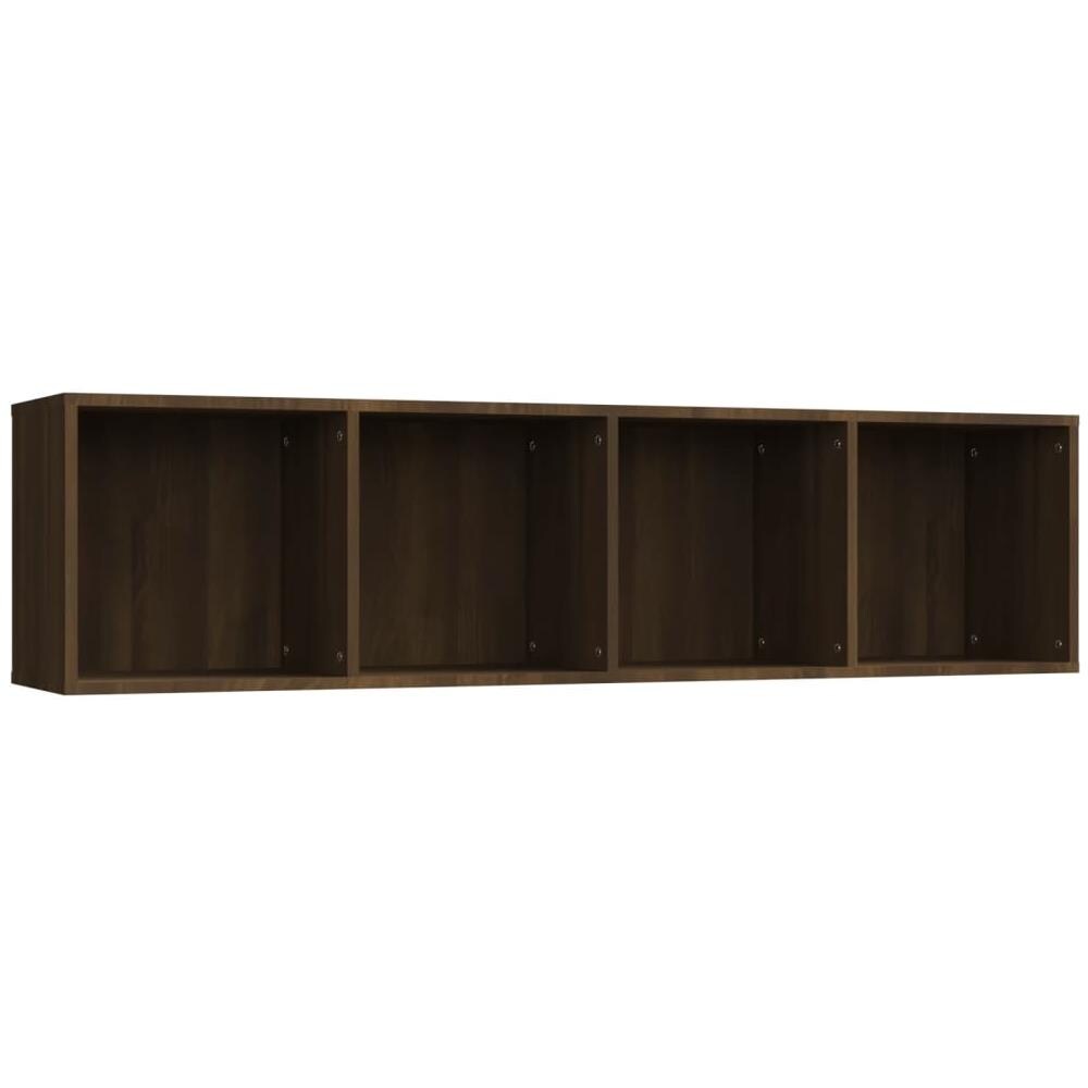 Libreria /mobile Tv Rovere Marrone 143x30x36cm Legno Multistrato - Foto 2