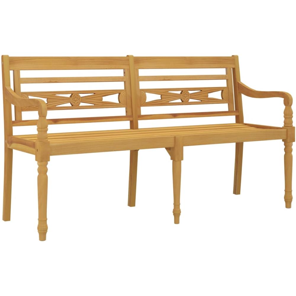 Panchina Batavia 150 cm in Legno Massello di Teak - Foto 2