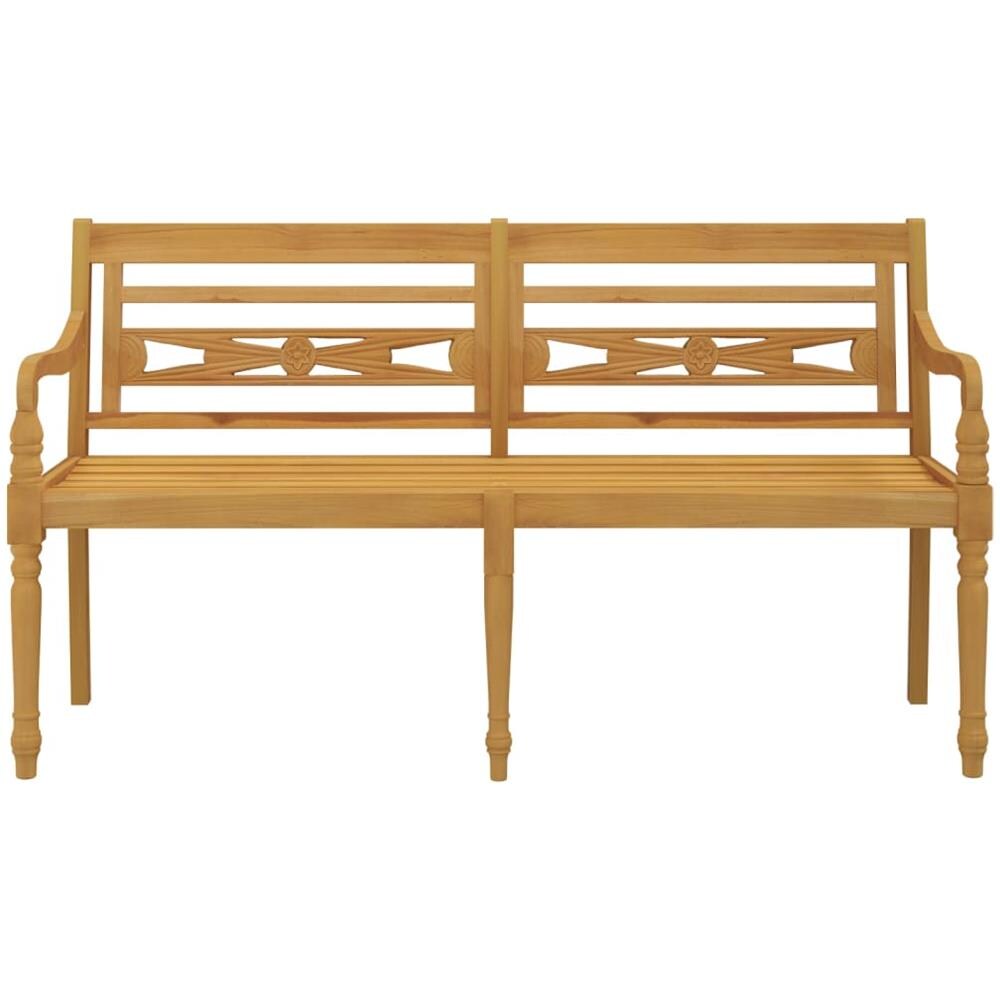 Panchina Batavia 150 cm in Legno Massello di Teak - Foto 3