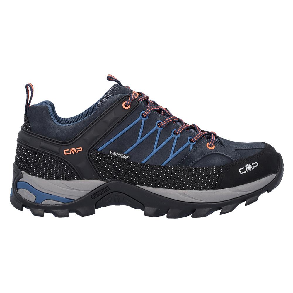 Scarpe Rigel Low Trekking Shoes Waterproof Uomo - B.blue-flash Orange Eu 44.0 - Foto 1