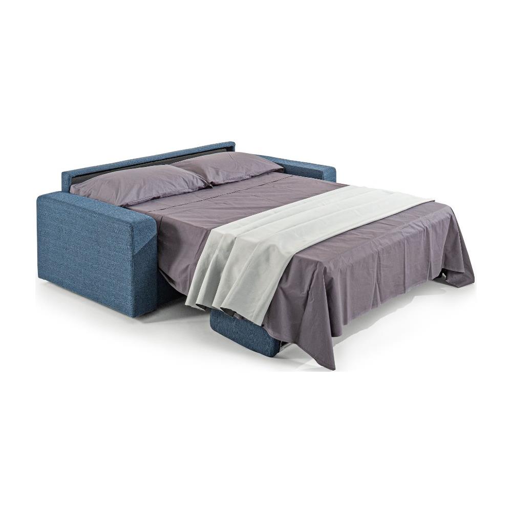 Divano Letto, Modello Mimosa, Ottimo Compromesso Tra Il Classico Divano E Il Divano Letto, Materasso 140x195xh14 Cm, Dimensioni Divano 198x87xh86 Cm - Foto 2