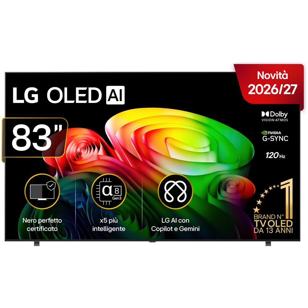 TV OLED AI B6 Pro OLED83B65LA 83 Pollici 4K Ultra HD webOS 26 Dolby Vision Atmos 120Hz - Foto 1