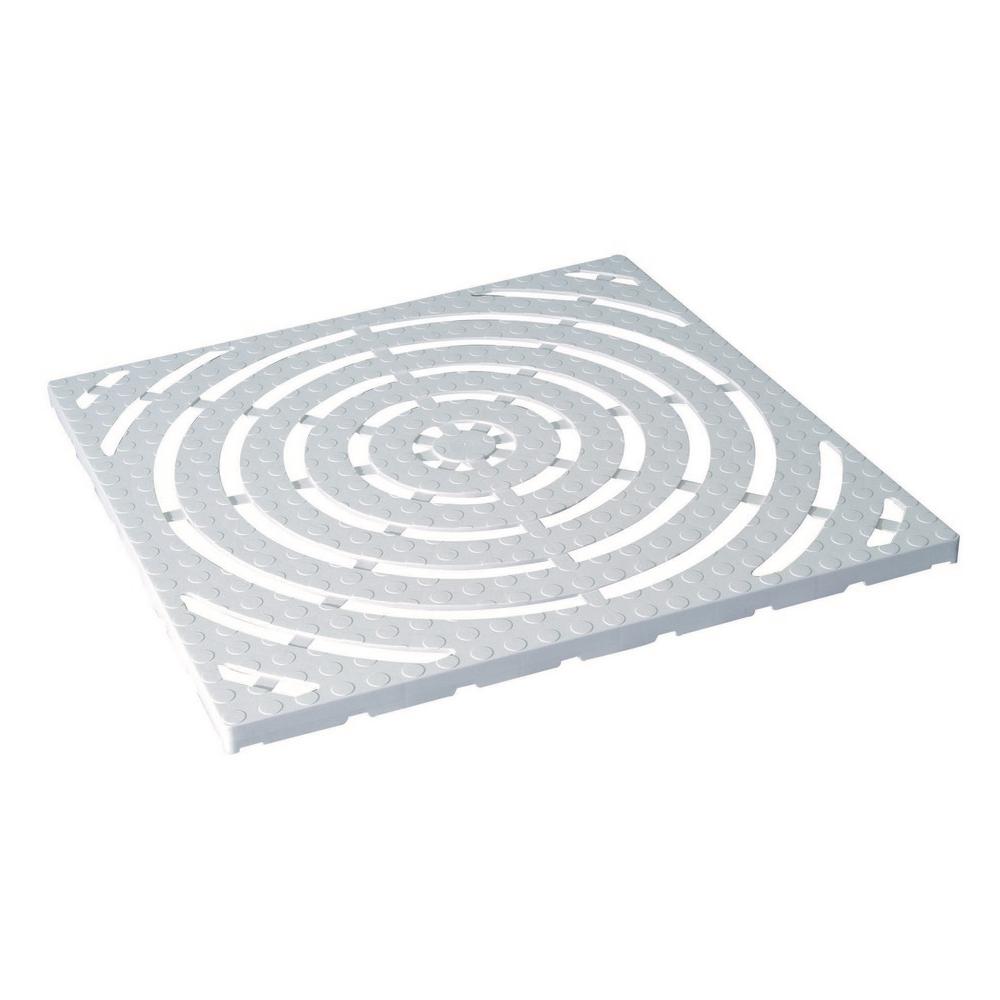 Pedana In Polipropilene Con Gommini, Dimensioni 55x55xh. 2 Cm Pedana Doccia Rigida - Foto 1