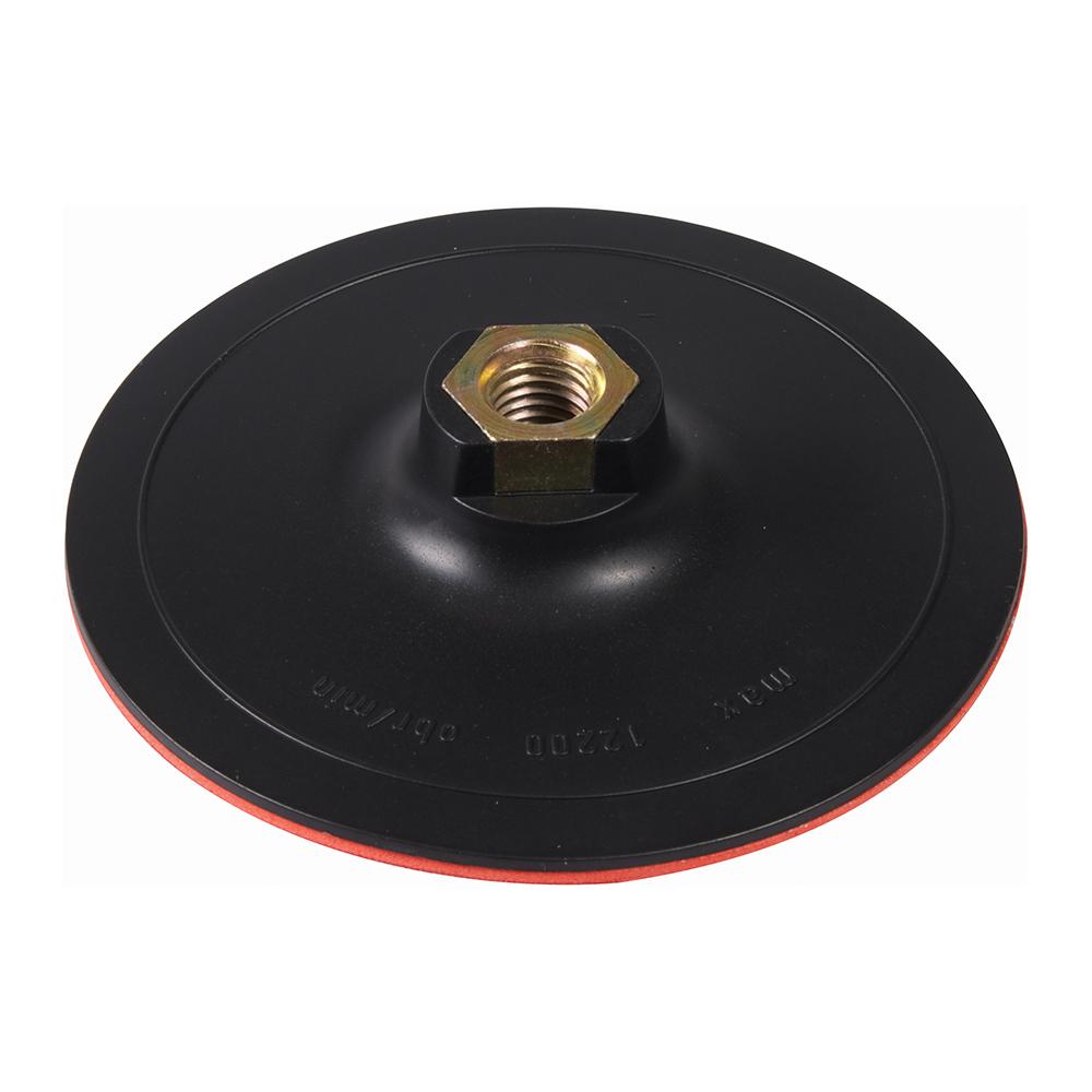 Platorello Disco Velcrato A Fissaggio A Strappo Per Smerigliatrice E Lucidatrice 125 X 2 Mm - Foto 2