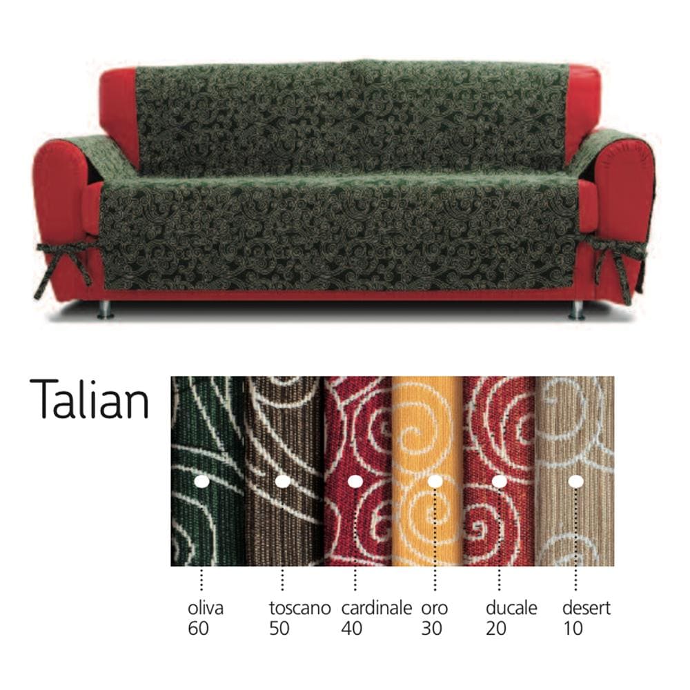 Copridivano Genius Class Talian 3 Posti Oro 30 - Foto 1