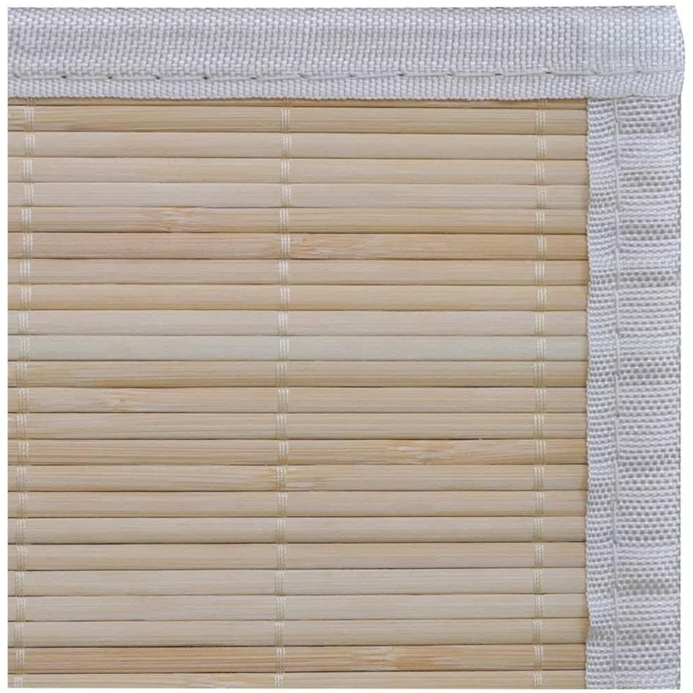 Tappeto in Bambù 100x160 cm Naturale - Foto 6