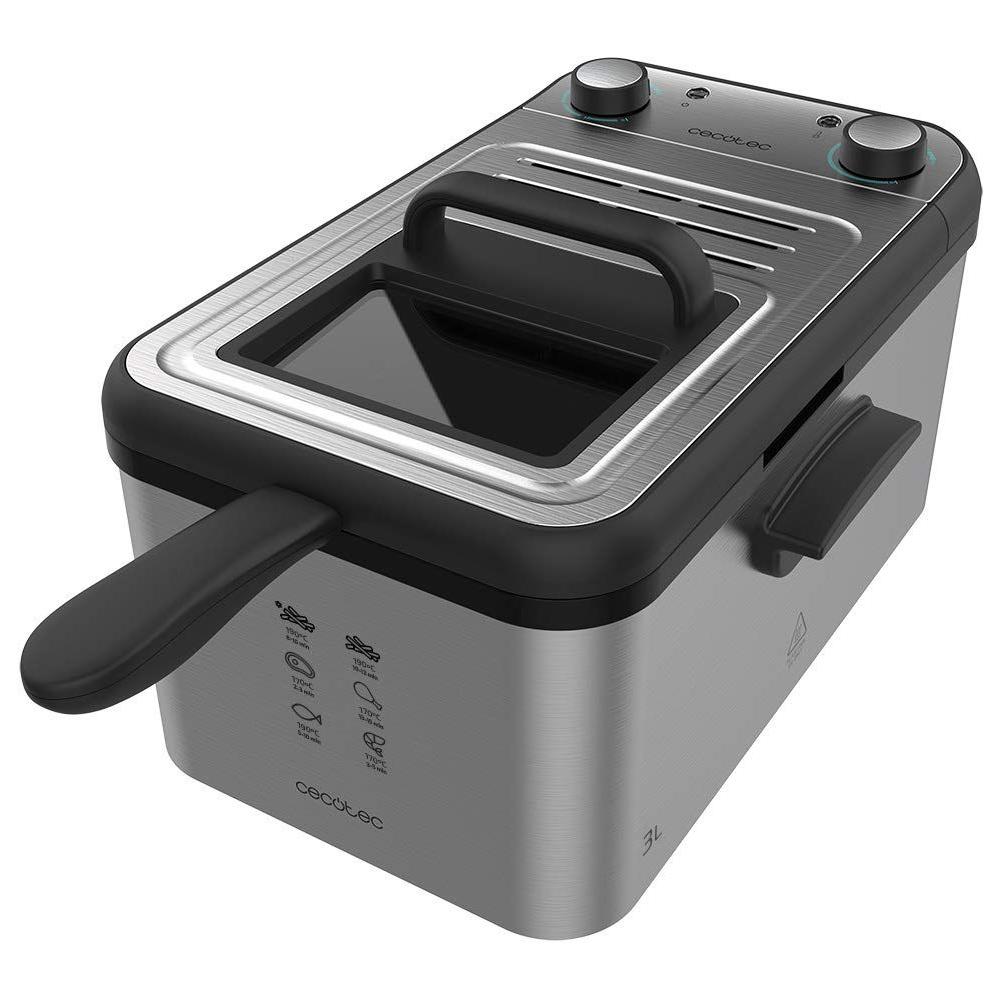 Friggitrice Cleanfry Infinity 3000 3 L 2400w Nero Inox - Foto 2