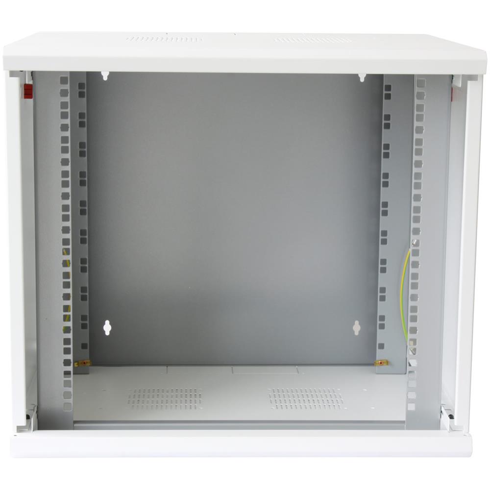 Armadio Rack 19'' A Muro 13 Unità Sezione Unica Prof. 600mm Bianco - Foto 2