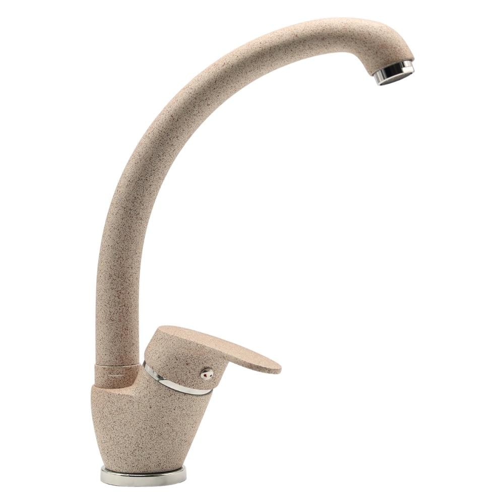 Ogomondo Miscelatore Oslo Orientabile Ottone Colorato Per Lavello Cucina *** Finitura- : Avena 2 - Foto 2