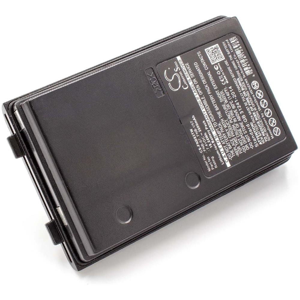 Batería Compatible Con Vertex Standard VXA-710 Radio Bidireccional Recargable 7.4v 1500mAH Li-Ion