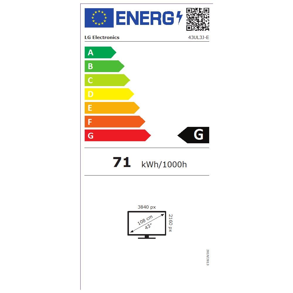 Display LFD 43" LED IPS 43UL3J-E 3840 x2160 4K Ultra HD - Foto 3