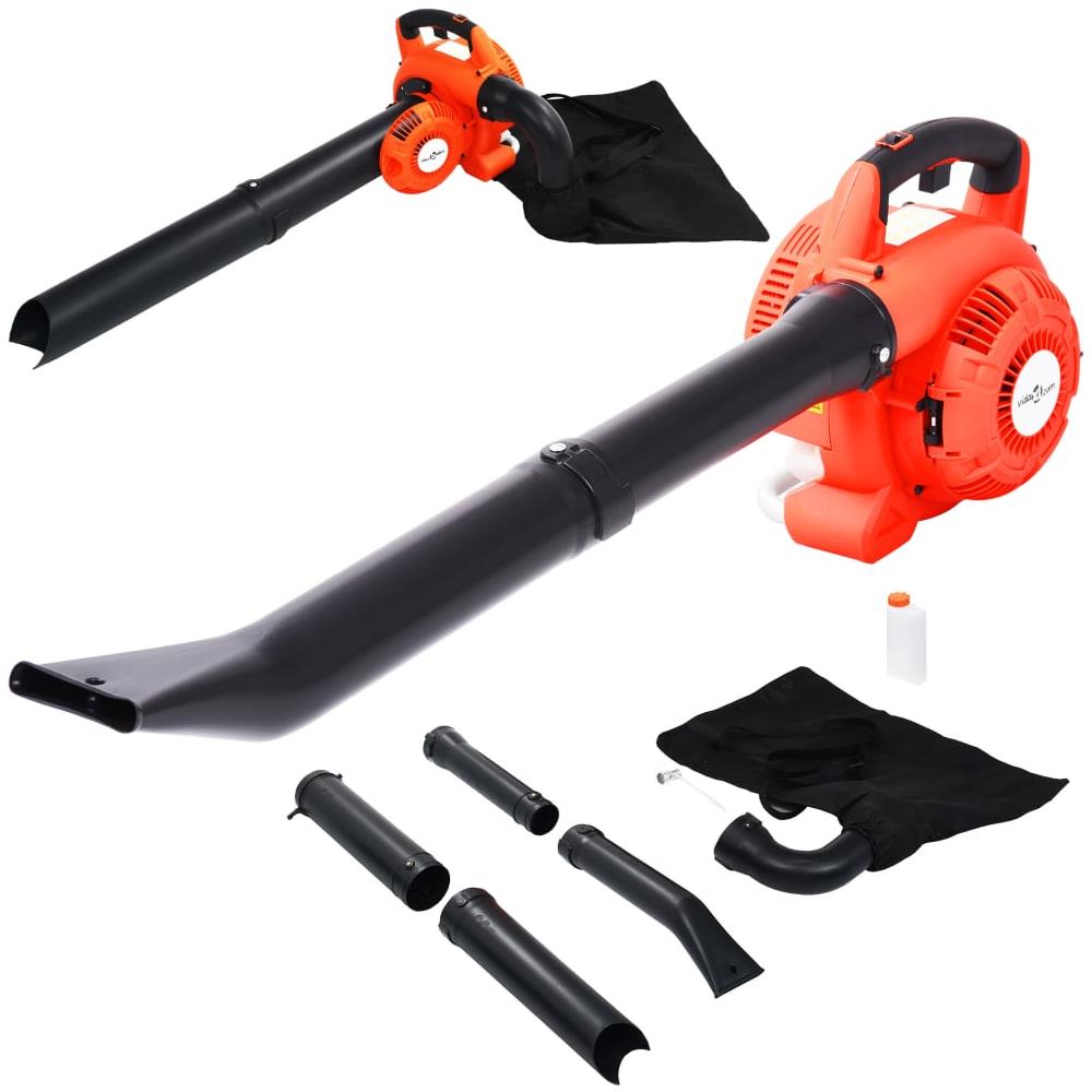 Soffiatore per Foglie 3 in 1 a Benzina 26 cc Arancione - Foto 1