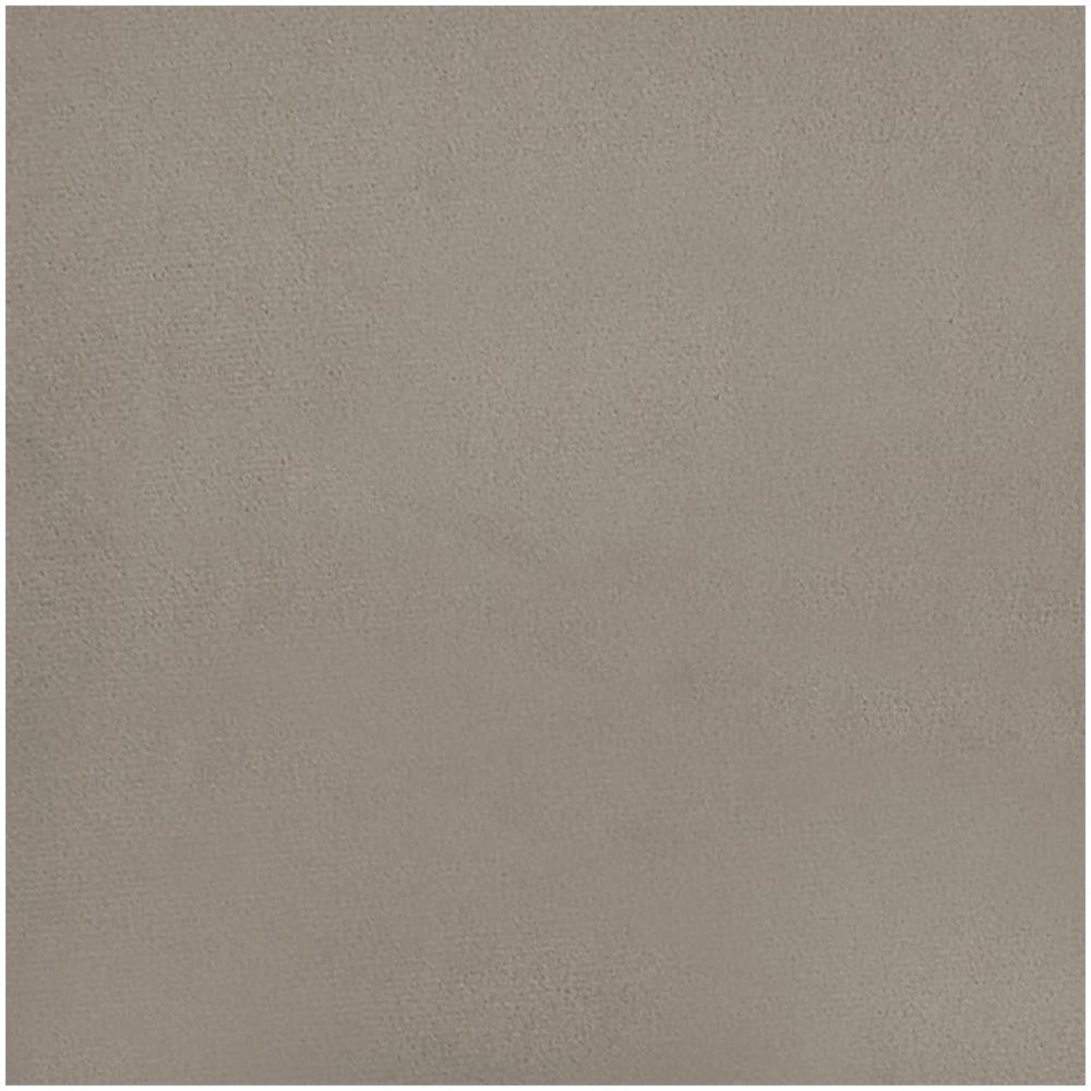 Poltrona Relax con Poggiapiedi Grigio Chiaro in Velluto - Foto 2