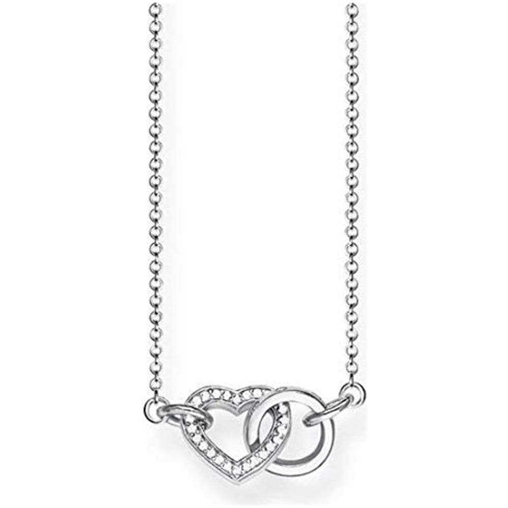 Collana Con Ciondolo Da Donna Argento Sterling 925 Ke1643-051-14-l45v - Foto 1