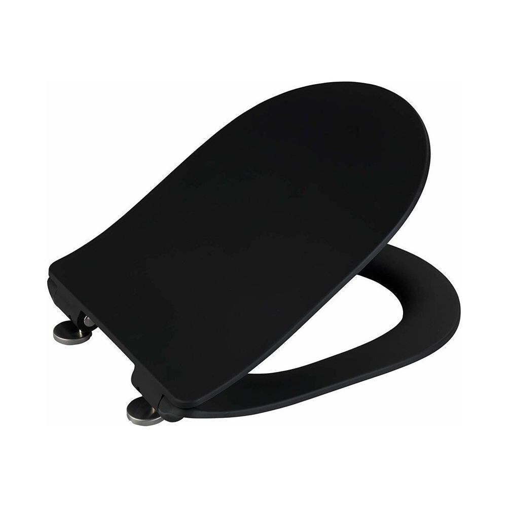 Sedilo Copriwater In Duroplast, Colore Nero, - Foto 2