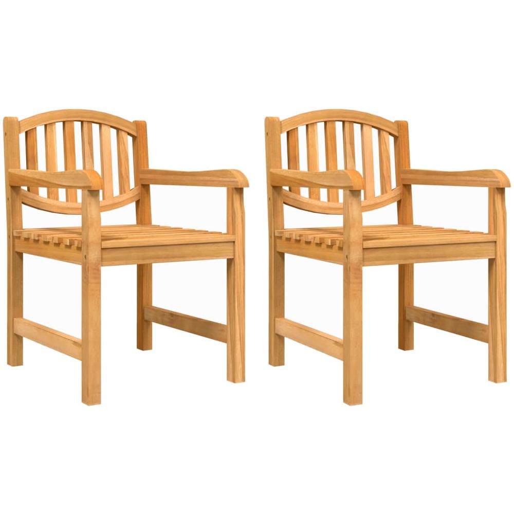Set Da Pranzo Per Giardino 5 Pz In Legno Massello Di Teak - Foto 2