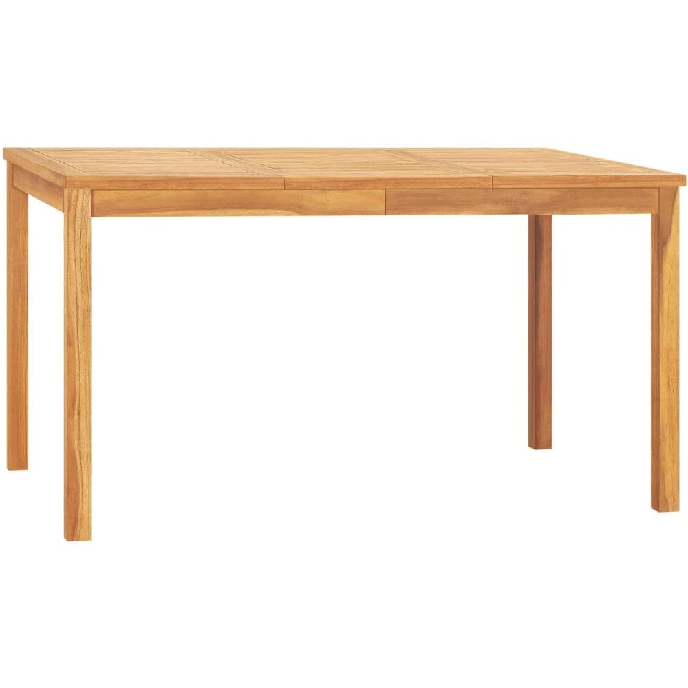 Set Da Pranzo Per Giardino 5 Pz In Legno Massello Di Teak - Foto 8