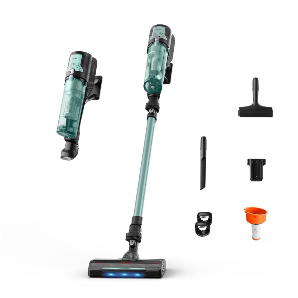 X-Force 8.80 Allergy RH1833 Aspirapolvere elettrica Batteria Secco Senza sacchetto Verde, Grigio - Foto 1